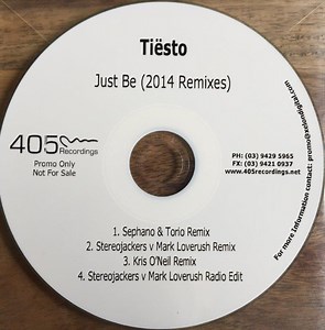 DJ Tiësto - Just Be (Remixes)