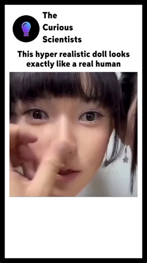 Science | Interesting | How it works on Instagram: "This doll looks so real, it’s almost human. 勞易 Crafted with extreme precision, this hyper-realistic doll features lifelike skin texture, glassy eyes, and individually rooted hair—blurring the line between art and reality. From a distance, many people wouldn’t even realize it’s not a living person. These dolls are often used in film, therapy, or as collector’s pieces, showcasing just how far human craftsmanship has come."