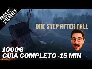 🔴One Step After Fall | BRAZILIAN GAME 1000G in 15Min | COMPLETE GUIDE | 100% Achievements 🏆