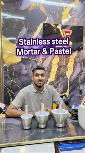 Stainless Steel Mortar & Pestle 304 | Wholesale & Resell Colombo