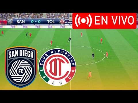 SAN DIEGO FC vs TOLUCA Concachampions [SIMULACIÓN PES 21]