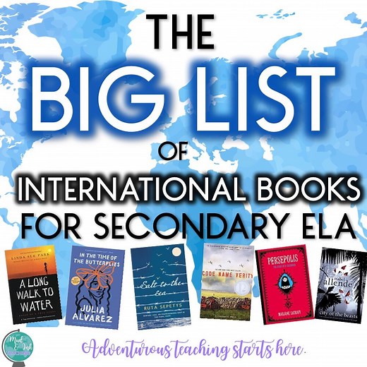 The Big List of Global Literature for High School English — AMANDA CARDENAS  |  MUD AND INK TEACHING