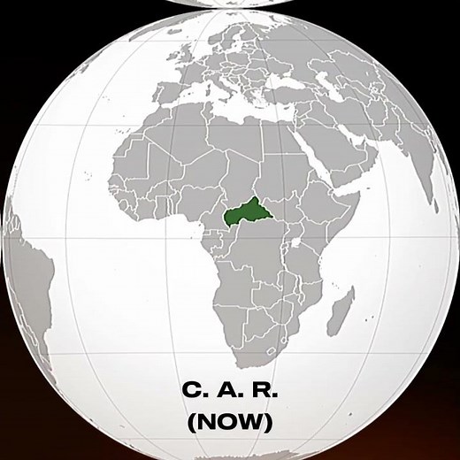 Central African Republic Empire | NOW VS THEN (Part 3) #empire #history #centralafricanrepublic