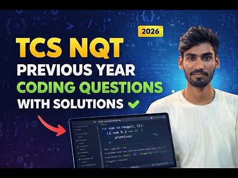 TCS NQT Previous Year Coding Questions With Solutions | TCS Nqt coding question | Tcs preparation