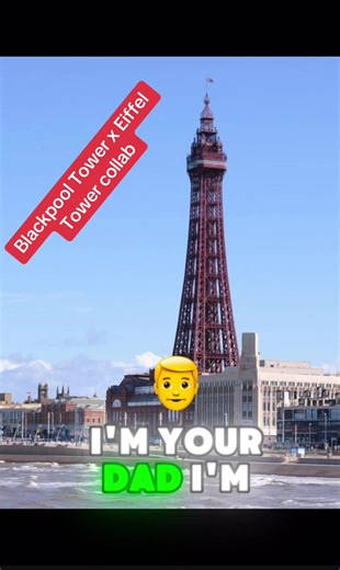 Blackpool Tower vs. Eiffel Tower Rap Trend