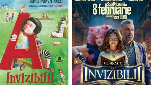Musicalul INVIZIBILII la Sala Palatului – unde se întâlnesc cele mai iubite povești ale copilăriei cu muzica și magia teatrului