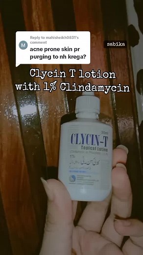 Clycin T Lotion for Bacterial Acne Treatment