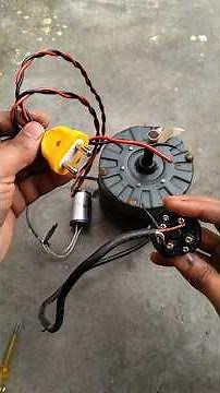 4 Wire Cooler Motor Connection | 3 Speed Cooler Motor Connection with Rotary Switch |cooler motor