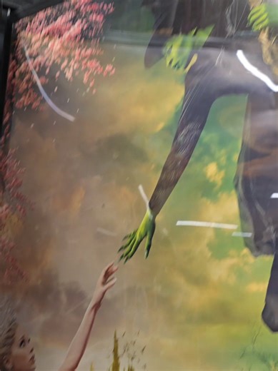 We're holding space for the wicked merch! 💚🩷 #hmvsouthampton #hmv #wicked #defyinggravity #wickedforgood