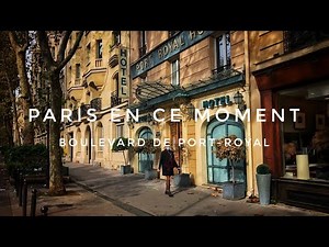 🇫🇷 WALK IN PARIS ( BOULEVARD DE PORT-ROYAL ) 14/10/2020 PARIS 4K