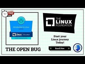 100% FREE Linux Foundation Introduction to Linux LFS101 Course with Digital Badge