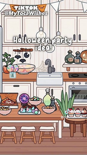 # Halloween party idea in the Modern Mansion house! 🎃🍭 Happy Halloween everybody! Tags: #tocaboca #tocatoker #tocaworld #tocabocalifeworld #tocaidea #tocaideas #tocadecorating #tocabuild #tocaroomideas #tocaaesthetic #tocahalloween #tocafall #tocamodernmanshion #tocamodernmansiontour @Toca Boca