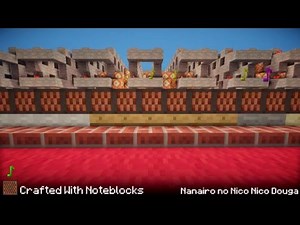 [20,000+ NOTES] Nanairo no Nico Nico Douga - Crafted with Noteblocks [七色のニコニコ動画]