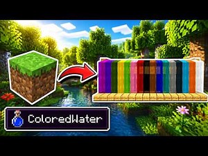 How To Install Colored Water Mod in Minecraft