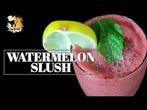 Simple & Easy Watermelon Slush | How to Make Watermelon Slush | Watermelon Slush Recipe