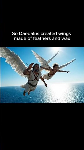 The Story of Icarus and How He Flew Too Close to the Sun Despite His Father’s Warning