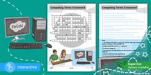 Computing Terms Crossword (Ages 7 - 11)