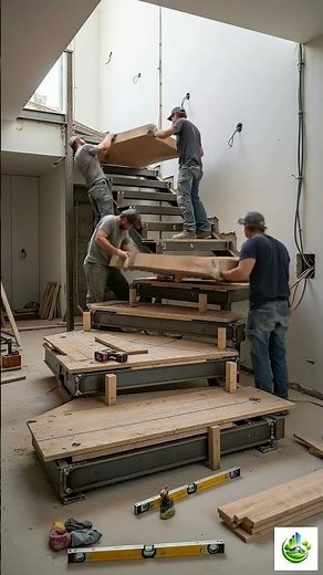 How to Build Upstairs Stairs Step by Step | Full Construction Process
