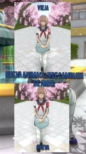 nueva animacion para amai #ayano #yanderesimulator #amaiodayaka#yandere#yansim#anime