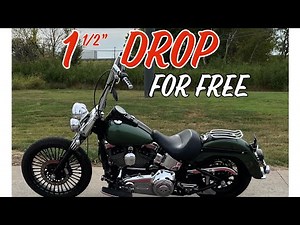 How to lower Harley FOR FREE