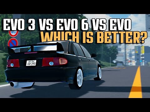 Evo 3 Vs Evo 6 Vs Evo 9 / Which Is The Best? | Midnight Racing: Tokyo