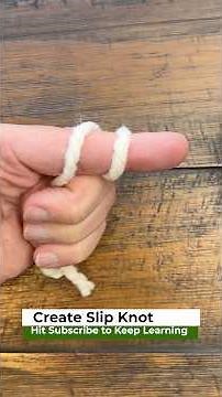 How To Create Starting Slip Knot in Crochet?