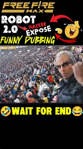 Bande Game Me Hack Use Karke Rank Push Karte Hai😂 Robot Funny Dubbing Free Fire🤣 #shorts