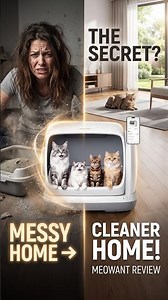 The Secret To A Cleaner Pet Owner Home: Meowant Automatic Litter Box Review [MUST-WATCH]