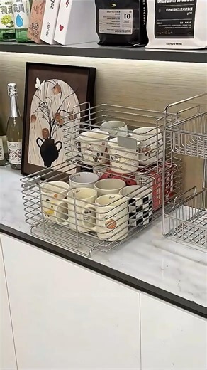 Found a desktop stacking organizer that's both good looking and practical! #shorts