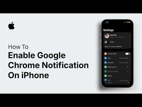 How To Enable Google Chrome Notification On iPhone