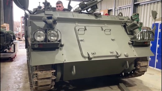 FV432 armoured personnel carrier restoration nears completion