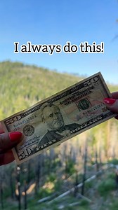💵 When hiking keep a secret stash of cash in case you lose your wallet! #hiking #backpacking #outdoors #camping #nationalparks | Jeff & Lauren