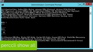 PowerEdge: How to Use the PowerEdge Expandable RAID Controller Command-Line Interface Utility