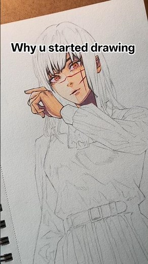 yoru drawing from chainsaw man #yoru #asa #csm #chainsawman