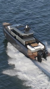 The XO EXPLR 44 is designed for those who appreciate craftsmanship, comfort, and capability at sea. Smooth lines, robust aluminium hull, and excellent offshore performance — ready for long journeys or quiet escapes. #xoboats #whenothersstayinport #adventureyacht #xocrossover | XO Boats