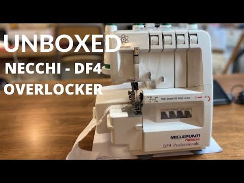 📦UNBOXING OVERLOCKER Millepunti by Necchi DF4 Siruba HSO-747D #AbisDen #overlocker #unboxing