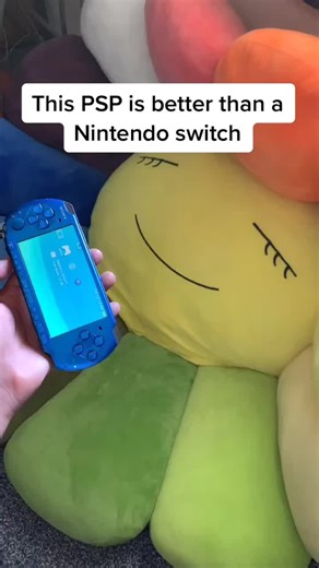 My jail broken PSP is the best hand held gaming system you can have! #fyp #4upage #foryou #psp #nintendoswitch