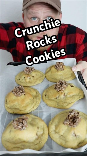 Crunchie Rocks Cookies