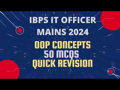 IBPS SO IT Mains: OOP MCQ Practice Test