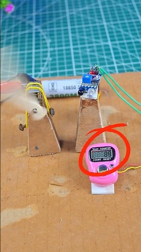 Next-Level DIY: RPM & Count System Using IR Sensor – Go Viral! #shorts #rpm #trending