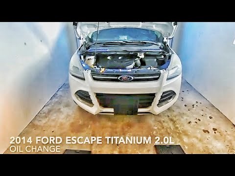 2014 Ford Escape Titanium 2.0L | Oil Change