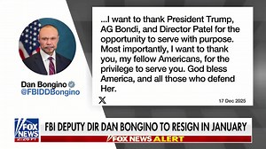 Dan Bongino, the Talk Show Host who President Trump appointed Deputy FBI Director is out! | Rickford Burke