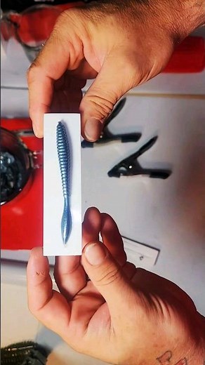 Making 3.5-inch Powerbait Worms #baitmaking