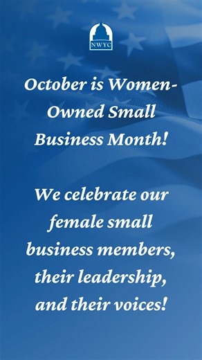 At National Write Your Congressman, we believe in the power of every voice—and in the strength of small business owners who shape our communities and lead with vision. This Women-Owned Small Business Month, we honor the women who show up every day for their families, teams, and neighborhoods—building a stronger America from the ground up. To our women-owned small business members: thank you for your courage, your leadership, and your voice. #SmallBizBIGVoice #NWYCforAmerica #PeoplesVoice #WomenI