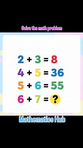 172 reactions · 180 comments | Solve the math problem #mathproblem #viralreels #viral #maths | Mathematics Hub | Facebook