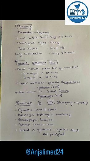 3% Hypertonic Saline – ICU Use Explained #medicaleducation #nursingstudents #pharmcist #studywithme