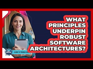What Principles Underpin Robust Software Architectures?