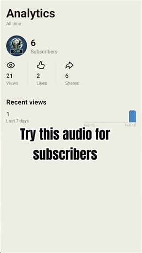 try this audio 🎧