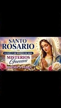 🌹 TODAY'S HOLY ROSARY | MONDAY, AUGUST 17, 2026 | JOYFUL MYSTERIES 🙏📿 SHORT