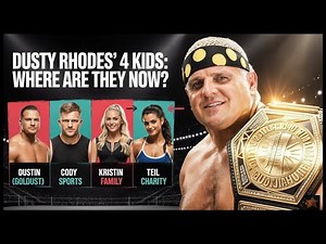Whatever Happened to Dusty Rhodes' 4 Children - Untold Story